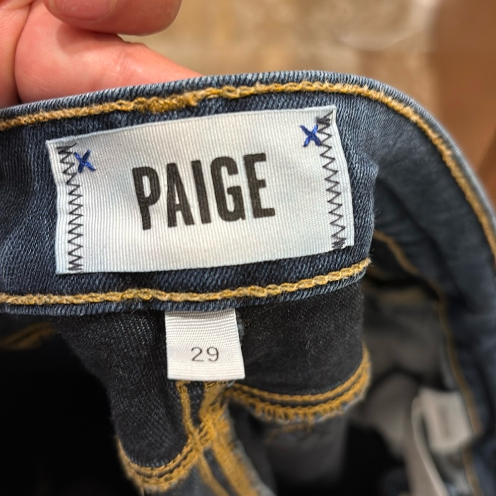 Used Paige blue skinnies!